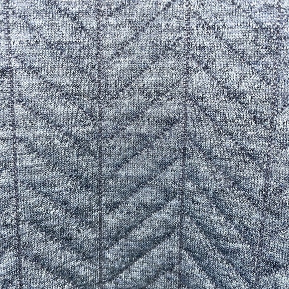 SzXS Shambhala quilted grey cowl neck cozy, after yoga sweater EUC - Picture 7 of 13